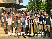 Festkrug der Wiesnwirte 2023 wird ein kapitales Sammlerstück - vorgestellt wurde der Wirtekrug 2023 am 10.07.2023 im Paulaner am Nockherberg (Foto: Martin Schmitz)